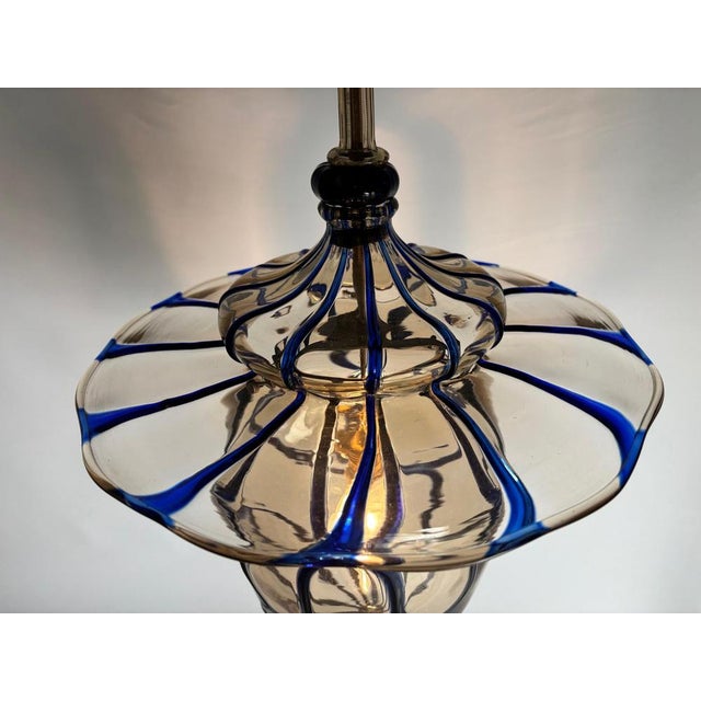 Vintage Blown Glass Chandelier by Vittorio Zecchin, 1920s For Sale - Image 10 of 13