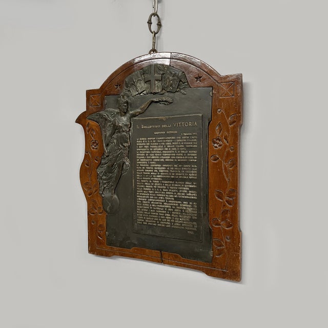 Black Art Deco Italian Victory Bulletin, 1918 For Sale - Image 8 of 8
