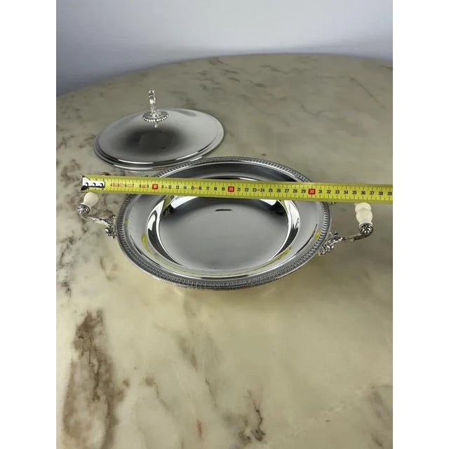 1980s 800 Silver Dish, 1980s For Sale - Image 5 of 13