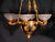 Metal 19th Century French Bronze Ormolu Mounted / Patinated Empire Style Chandelier For Sale - Image 7 of 12