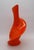 Orange Space Age Orange Swirl SC3 Ceramic Vase, Italy, 1970s For Sale - Image 8 of 12