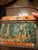 Green 1930s Loose-Wiles Hiawatha’s Wedding Journey Lithographed Biscuit Tin For Sale - Image 8 of 10