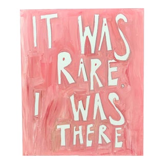 It Was Rare Painting by Virginia Chamlee For Sale