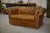 Leather Chesterfield 2-Seater Sofa, 2000s For Sale - Image 10 of 11
