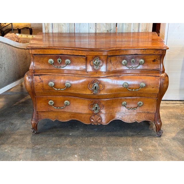 19th Century Fruitwood Commode For Sale - Image 4 of 17