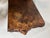 2000s Live Edge Enzo Custom Hanging Figured Claro Black Walnut Burl Double Shelf - 1 Piece For Sale - Image 11 of 11