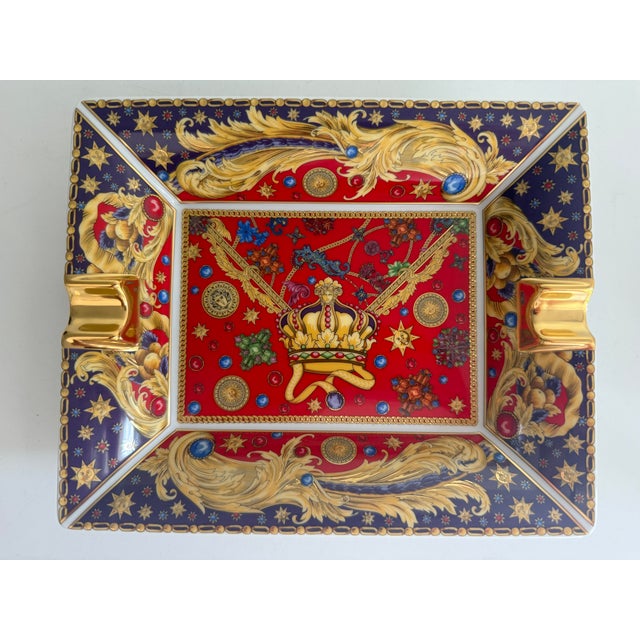 Barocco Holiday Christmas Limited Edition Ashtray by Versace for Rosenthal, 2020 For Sale - Image 9 of 9