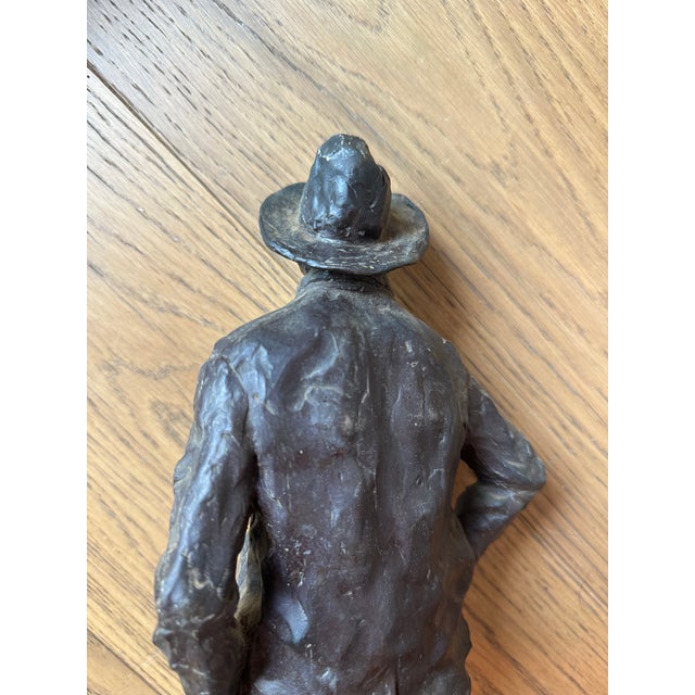Grant Speed 1975 Bought 'Em for Two, Sold 'Em for One Bronze Statue For Sale - Image 13 of 15