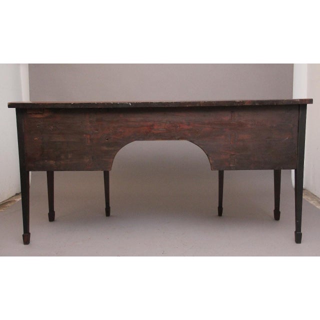 Georgian Inlaid Mahogany Bowfront Sideboard, 1800 For Sale - Image 6 of 11
