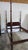 Item: Thomasville Queen Bed Details: Cherry Great Designer Look/Quality Piece Poster Bed Nice Carvings Signed Thomasville...