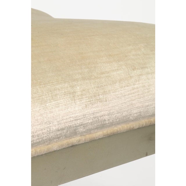 Wood Christopher Guy Ferragamo Crossed Leg Vanity Stool For Sale - Image 7 of 8