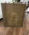 French Provincial Antique French Embossed 3 Way Vanity Mirror For Sale - Image 3 of 14