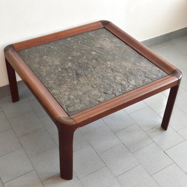 Vintage Scandinavian Coffee Table in Teak, 1960s For Sale - Image 13 of 16