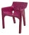 Pink Gaudi Armchair by Vico Magistretti for Artemide, 1984 For Sale