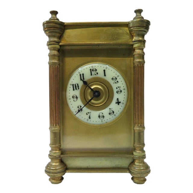 19th Century French Carriage Clock For Sale