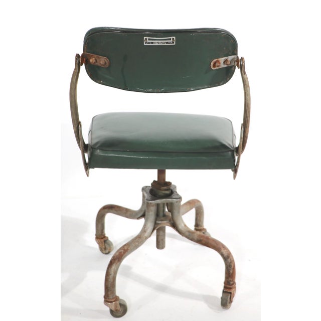Classic Industrial Do / More Swivel Desk Chair | Chairish
