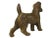 Black Antique Early 20th Century Cast Iron Terrier Dog Figurine Models - a Pair For Sale - Image 8 of 11