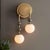 Abstract Arteriors Home Beverly Sconce, Left For Sale - Image 3 of 9