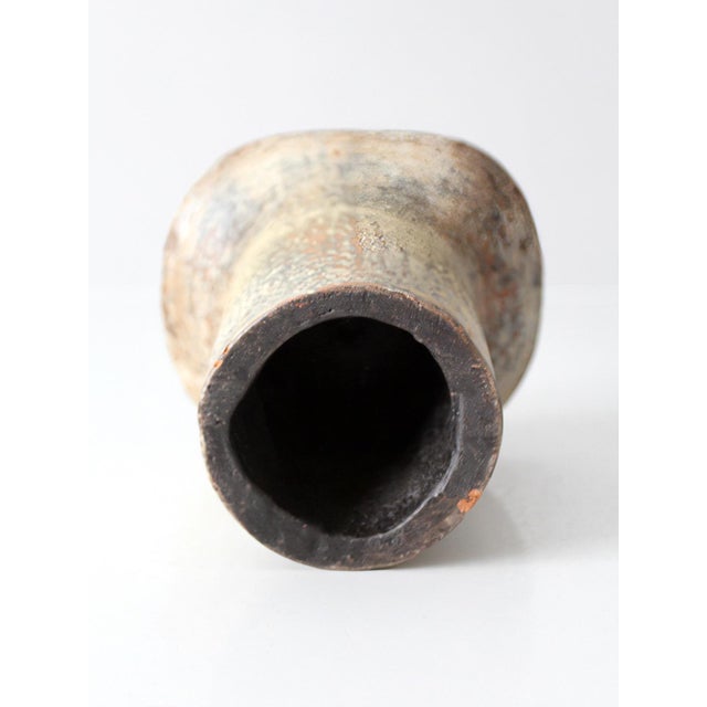 Vintage Handmade Studio Pottery Candle For Sale - Image 17 of 17