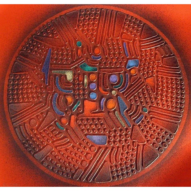 1990s Paul Maxwell "#724" Signed Fine Art Stencil Casting For Sale