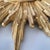 Plastic Gilded Sunburst Wall Mirrors, Belgium, 1970s For Sale - Image 7 of 15