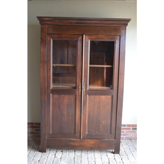 Display Cabinet in Oak For Sale - Image 4 of 9
