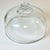 Early 20th C Antique French Chippendale Hollywood Regency Heavy Glass Cloche For Sale - Image 4 of 8
