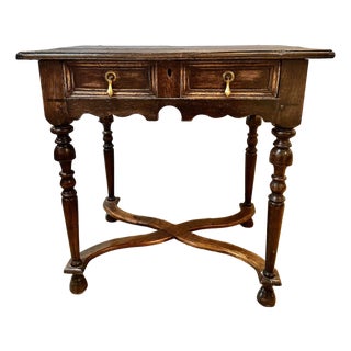 William and Mary Oak Writing Table, C. 1690-1700 4 For Sale