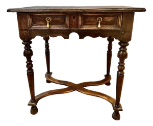 William and Mary Oak Writing Table, C. 1690-1700 4