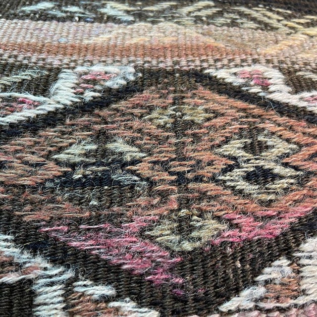 Vintage Turkish Handmade Cushion Cover, 1970s For Sale - Image 10 of 11