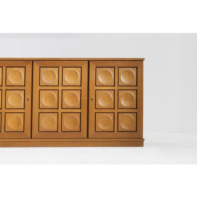 1970s Vintage Brutalist Sideboard by Gerhard Bartels, 1970s For Sale - Image 5 of 8
