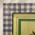 Mid 20th Century Vintage Painting on Wood of Pears on a Branch With "Beurre' Rennes" and a Blue Gingham Pattern Frame For Sale - Image 5 of 10