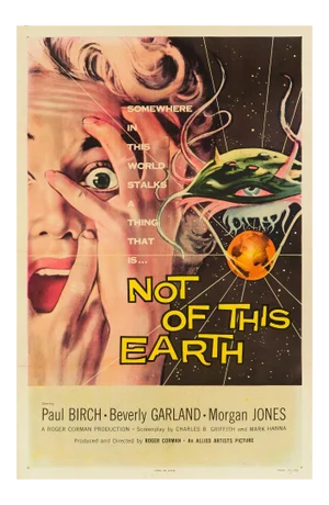 Not of This Earth Original US One Sheet Movie Poster by Albert Kallis, 1957