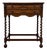 Early 20th Century Antique English Jacobean Revival Oak Side Table For Sale
