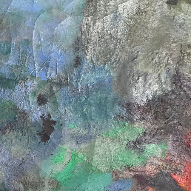 Original Vintage New York Artist Eugene Arcieri Deep O/C Mid 20th C. Painting, Framed & Signed For Sale In New York - Image 6 of 10