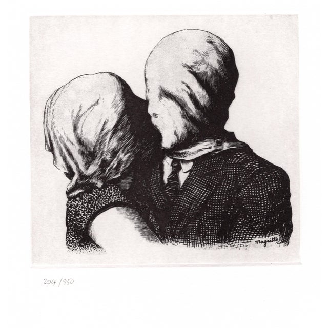 René Magritte, Les Amants The Lovers, 2003, Paper For Sale - Image 4 of 9