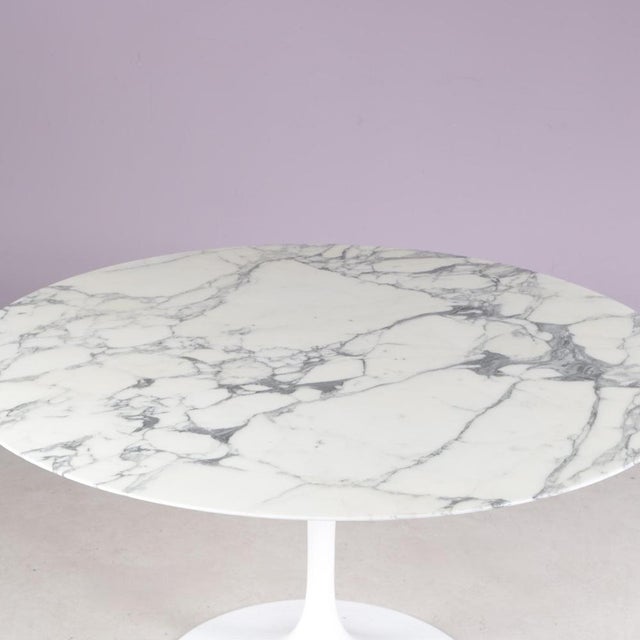 Vintage Marble Dining Table by Saarinen for Knoll, 1970s For Sale - Image 6 of 14