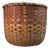 Japanese Bamboo Decorative Interior Basket, 1960s For Sale