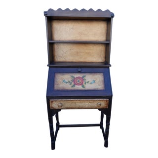 1930s Monterey Classic Drop-Front Secretary For Sale