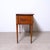 Louis XVI Style Wall-Mounted Writing Desk in Veneered and Inlaid Wood For Sale - Image 6 of 17