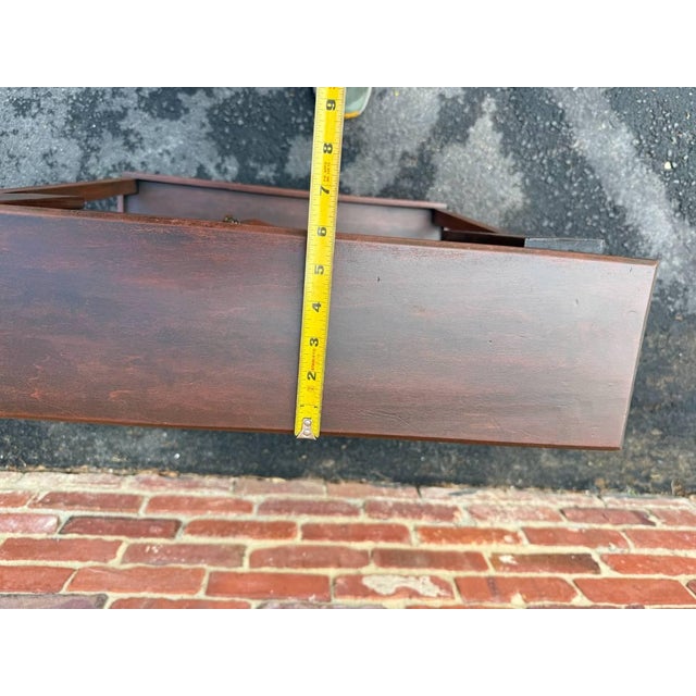 Antique Art Craft Style Metamorphic Side Table For Sale - Image 17 of 18