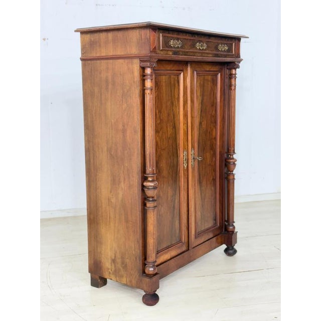 Antique Gründerzeit Cabinet in Wood, 1900 For Sale - Image 5 of 13