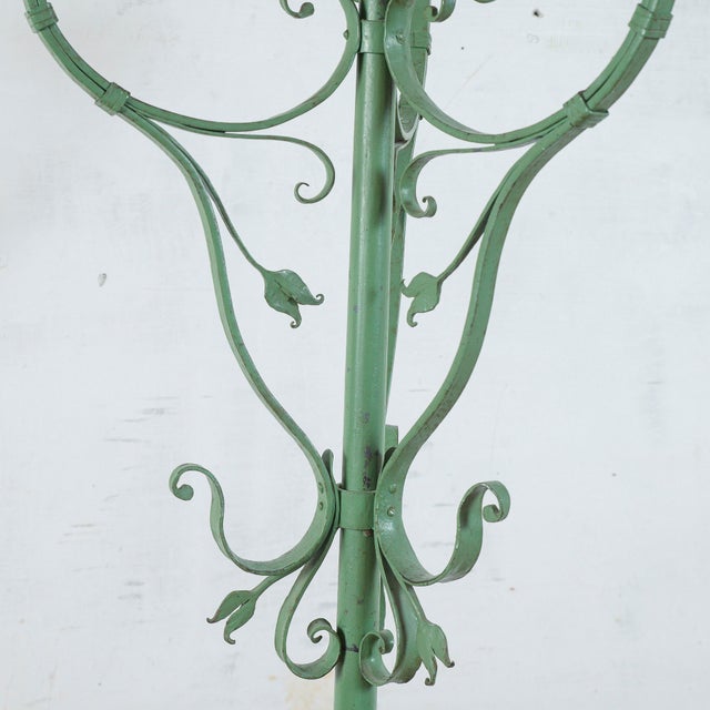 20th Century Painted Metal Coat Rack For Sale - Image 15 of 18