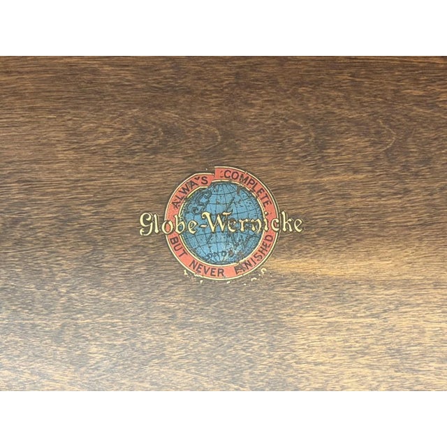 Antique English Bookcase from Globe Wernicke For Sale - Image 10 of 13