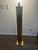 1980’s in the Style of a Kovacs Modernist Casella Brass Plated Monolith Torchiere Floor Lamp For Sale - Image 4 of 12