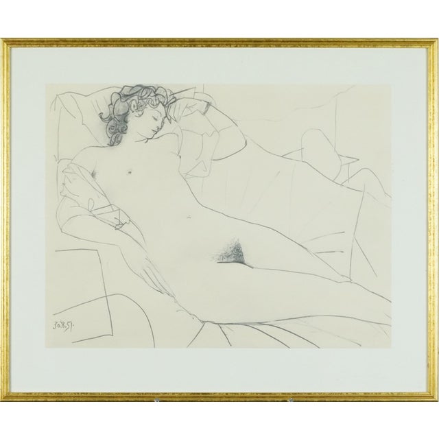 Pablo Picasso, L'Odalisque, Giclée Print, 1950s For Sale - Image 5 of 5