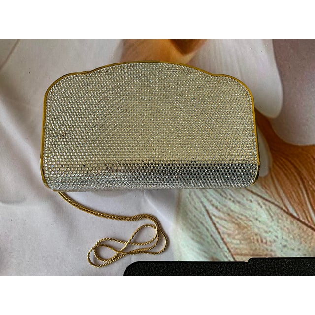 Judith Leiber Judith Lieber Minaudière Clutch Bag/Crossbody. For Sale - Image 4 of 8