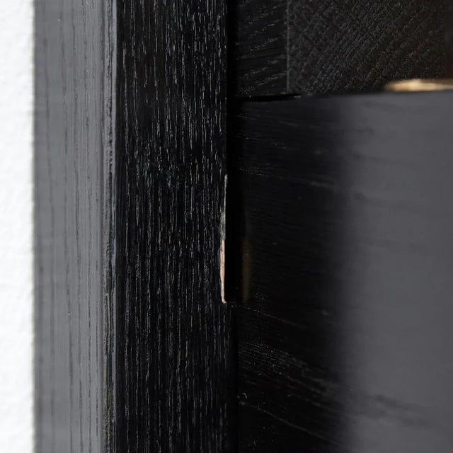 Special Black Edition Wall-Mounted B17 Book Shelve by Pierre Chapo for Chapo Creation For Sale - Image 9 of 18