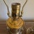 Early 20th Century Vintage Small Engraved Brass Urn Boudoir Lamps - A Pair For Sale - Image 5 of 10