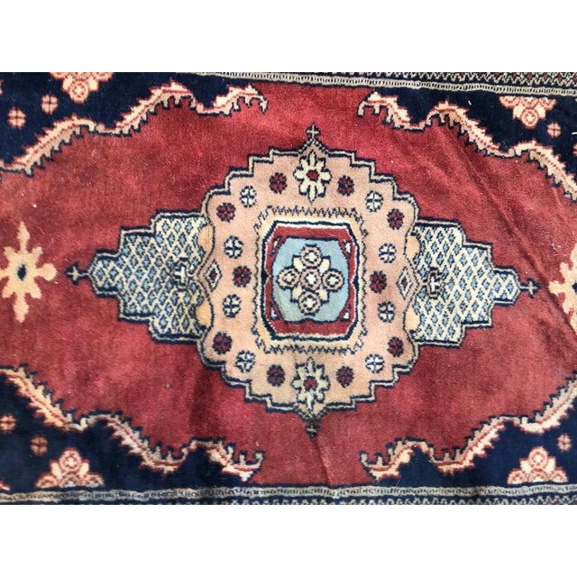 Long Vintage Pakistan Rug, 1980s For Sale - Image 6 of 15